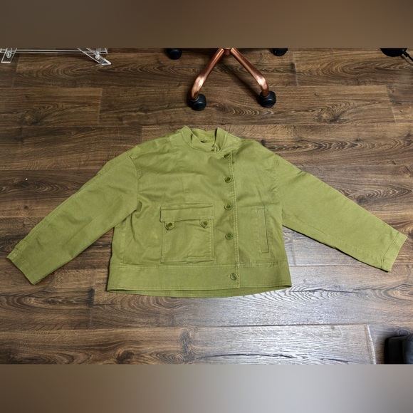 Madewell Utility Jacket in Olive xl - Picture 3 of 8